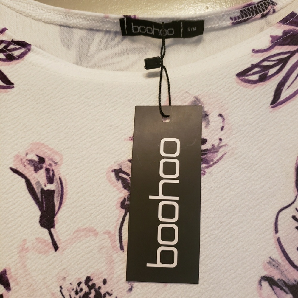 ASOS Floral Sleeveless Midi Bodycon Dress - Picture 6 of 7